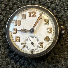 WWI Era Trench Watch-Sterling