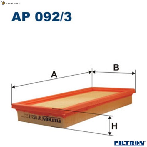 Air filter 092 for alfa - filter,