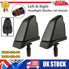 For Honda CRV 2005-2006 Pair Left & Right Headlight Washer Jet Nozzle Sprayer UK