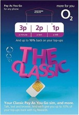 Official O2 Classic Pay As You