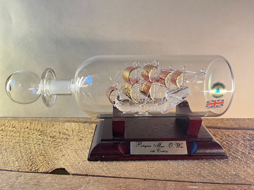 Mayflower glass ship in a - mayflower,