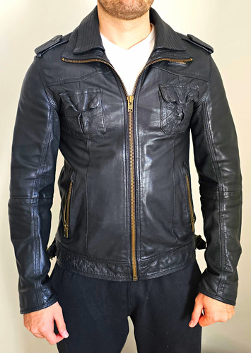 Men superdry biker jacket - men's,