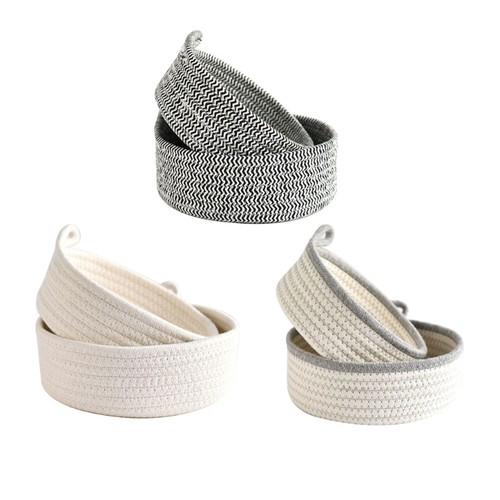 2pcs woven storage baskets - storage,