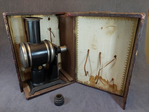 Antique magic lantern - antique,