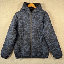 Addict Mens Camo Puffer Jacket
