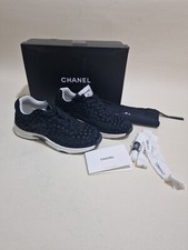 Chanel cc Logo Suede Sneakers