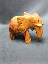 Vintage Marble Onyx Elephant