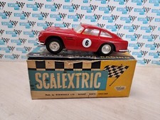 SCALEXTRIC C68 NO8 BLOOD RED ASTON MARTIN WITH LIGHTS IN ORIGINAL BOX MINTRARE!!