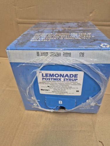 Lemonade 10lt post mix bag - lemonade,