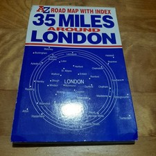 AZ Road Map With Index 35