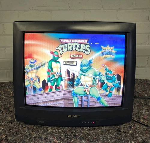 Sharp 51dt 25h crt tv - sharp, 21"