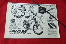 RALEIGH STRIKA BIKE BICYCLE 1976 ORIGINAL VINTAGE ADVERT