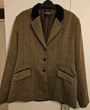 Equetech Foxbury Tweed Jacket Hunt/Show, Size 40 (16) VGC