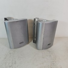 Pulse Wall Mountable Bookshelf Hi-Fi Stereo Speakers 30w Tested And Working