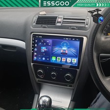 for VW Skoda Octavia 2007-2014 10.1" Car Stereo Radio GPS Sat Navi WiFi +Camera