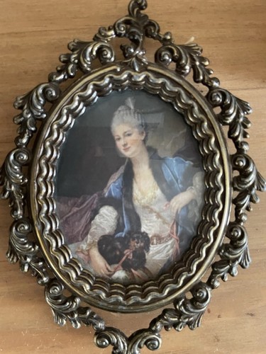 Vintage brass framed - vintage,
