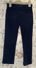 Boys Age 4 Years - Next Navy Chino Trousers