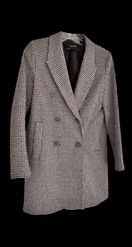 Zara black white houndstooth - zara,
