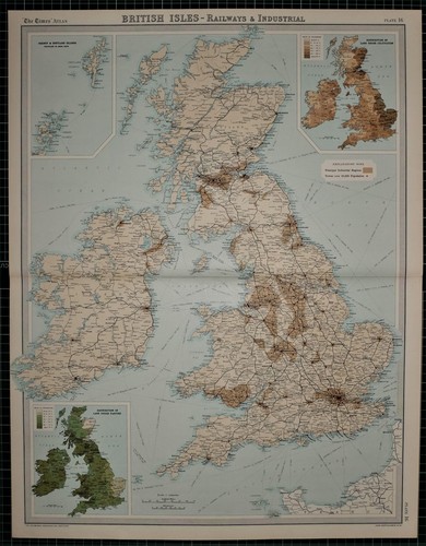 1921 large map - 1921, british