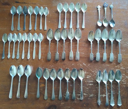 Vintage teaspoons - vintage,