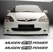 HONDA MUGEN POWER Windshield Vinyl Decal Acura Civic RSX Accord Sticker