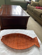 VINTAGE 20" X 10" ORANGE