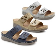 Womens Ladies slip on Sandals