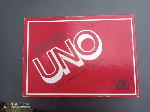 Vintage 1978 uno delux card - vintage,