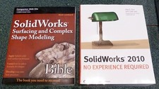 SolidWorks Surfacing and Complex Shape Modeling Bible Paperback +Solidworks 2010