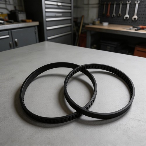 Band saw rubber tire set - band, or