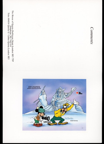Grenada 1991 disney - 1991,