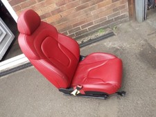 Audi TT MK2 2009 Red Leather Front Passenger Near Side NS Seat TT197