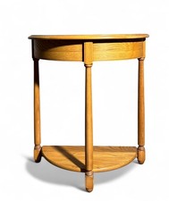 ERCOL SOLID ELM BLONDE CONSOLE