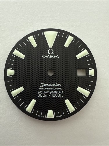 Omega diver black - black, dial