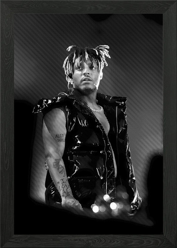Juice wrld framed wall - wall, art