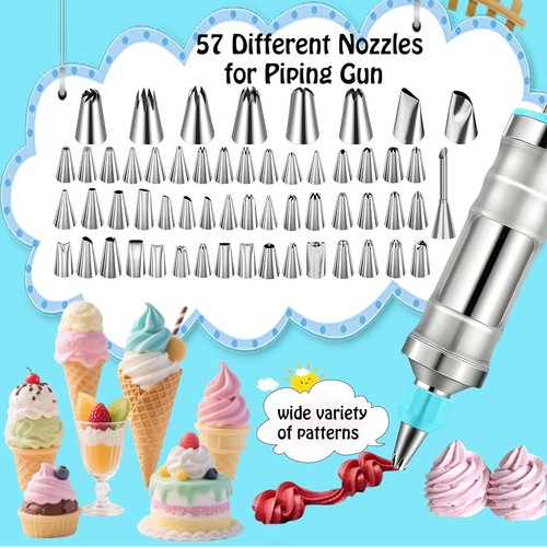 209 pcs cake decorating kit - cake,