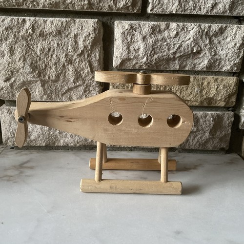 Vintage handmade wooden model - handmade,