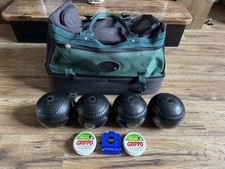 Greenmaster Pro-Line Size 5, Set Of 4 Bowls With Large Carry Bag And Accessories