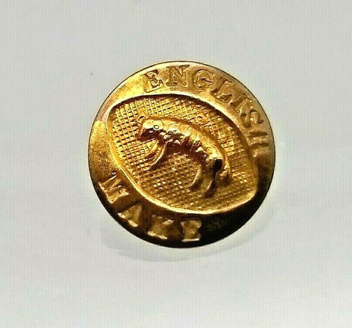 Vintage antique round brass - round,