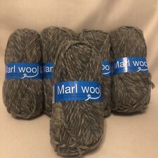knitting crochet yarn bundle job lot Marl Wool,