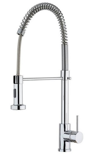 Kitchen sink chrome spring - sink,