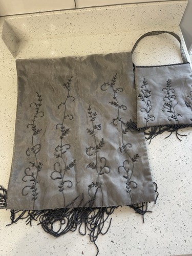 Next grey bag and matching - grey,