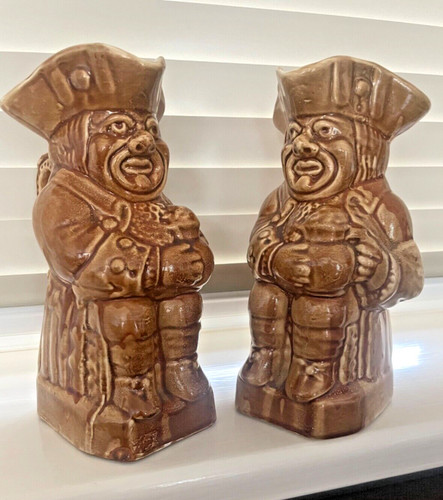 Pair vintage toby - pair, of