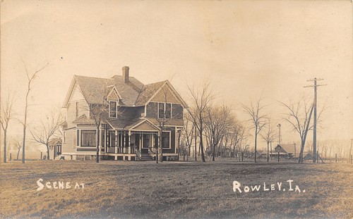 Rowley intricate porch odd - rowley, ia