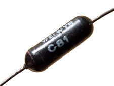 Vintage Welwyn 2.7kΩ 2% Precision Resistor Axial C81 UK Made Ex-MOD Audio/Radio