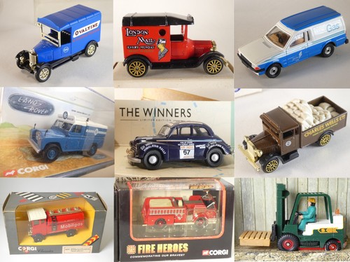 Vintage corgi diecast cars - corgi,