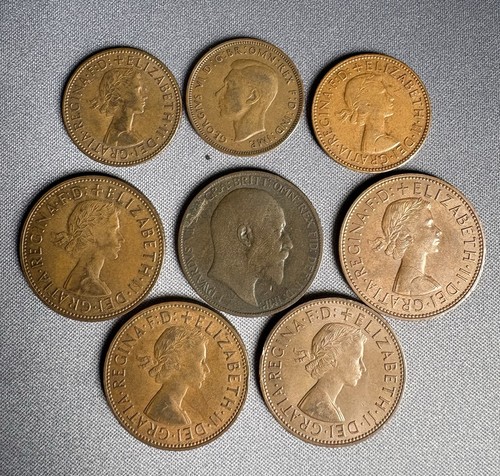 British pre decimal one - pre-decimal,
