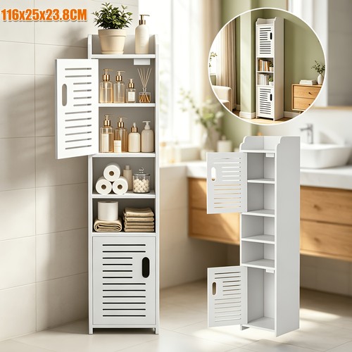 Bathroom cupboard storage - bathroom,