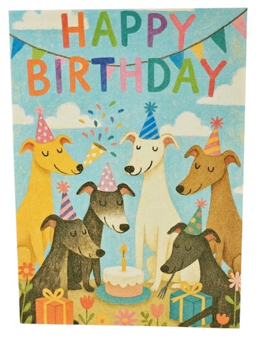 Cute greyhound whippet lurcher - greyhound,