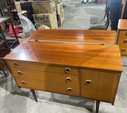 Schreiber mid century teak - schreiber,